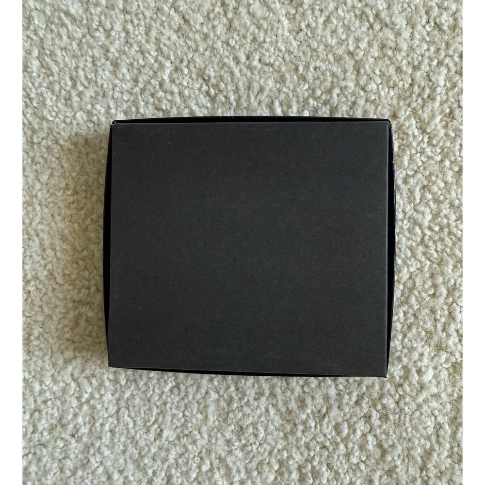 Haggar Mens Black Genuine Leather L-Fold Pocket Mate Wallet - New In Box